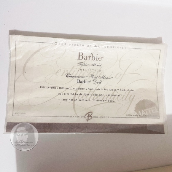 Barbie Silkstone Doll Chinoiserie Red Moon Barbie Fashion Model Collection - Picture 10 of 12